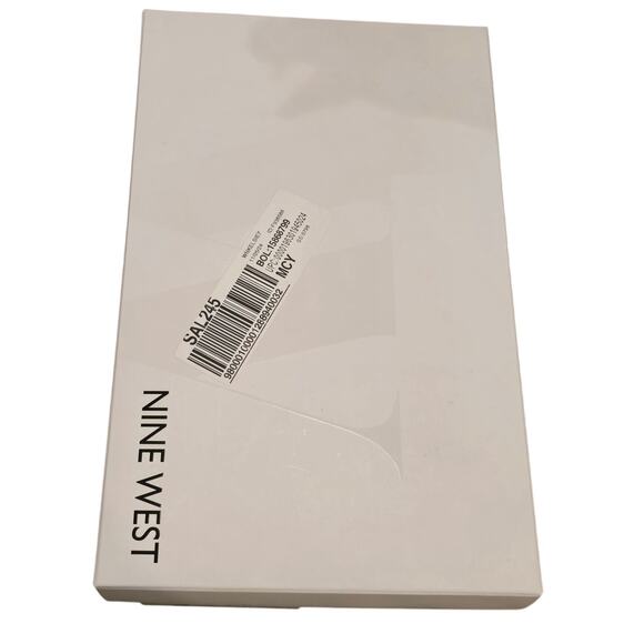 Nine West Kelsie Ankle Wrap Heeled Dress Sandals New Size 12 - Picture 5 of 6